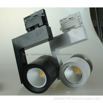 TUV SAA High CRI>85 15-30W LED track light cob led track light